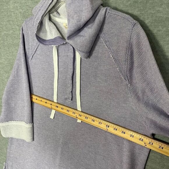 Soft Surroundings Beachy Pullover Womens XL French Terry Hoodie Cozy Casual Easy - Picture 8 of 10